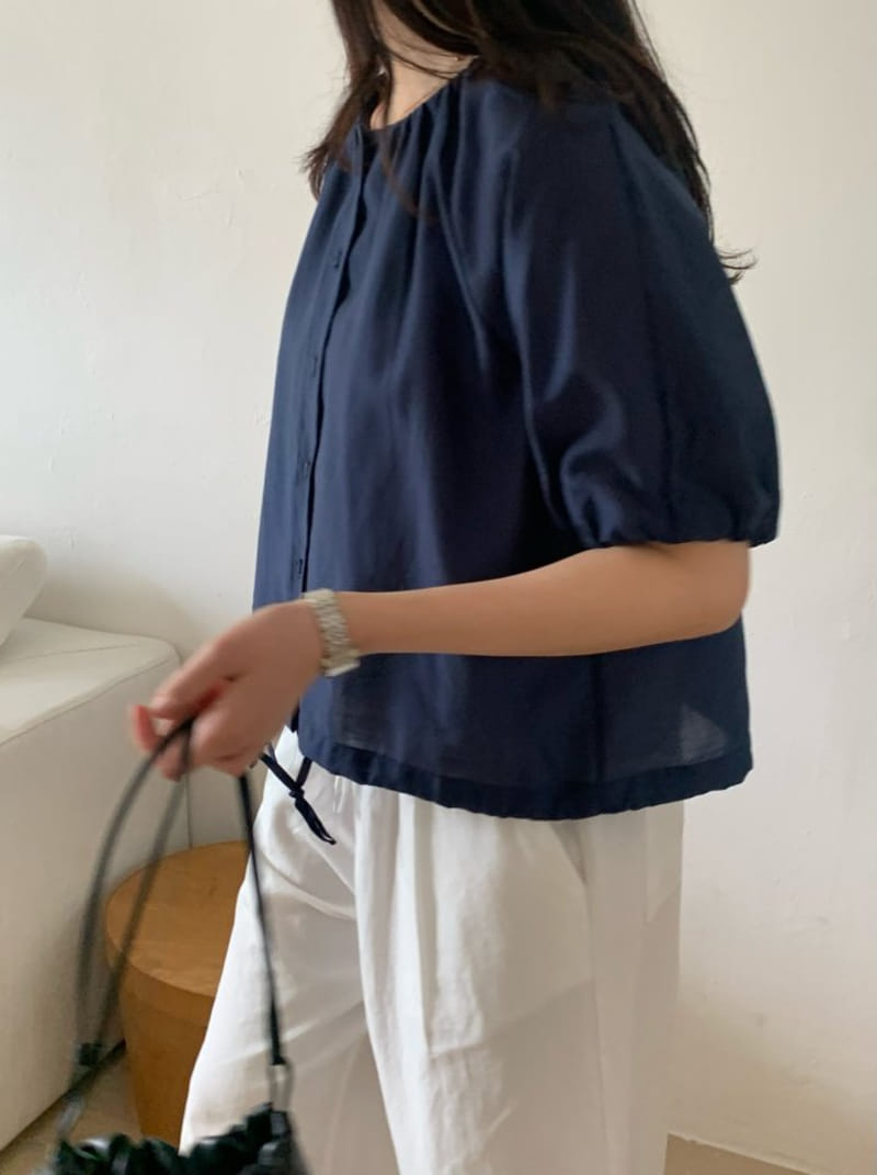 Merry pn - Korean Women Fashion - #momslook - Light Blouse - 9
