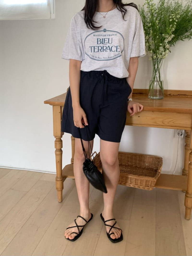 Merry pn - Korean Women Fashion - #momslook - Masion Tee - 6