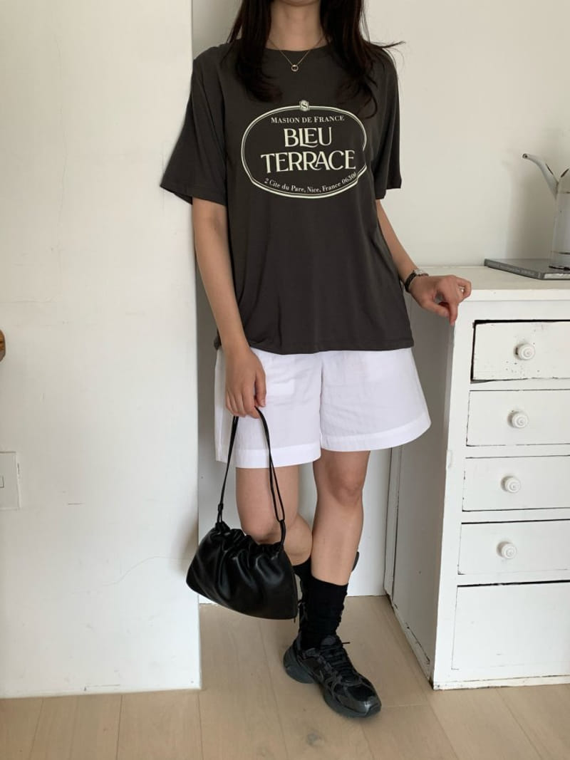 Merry pn - Korean Women Fashion - #momslook - Masion Tee - 8
