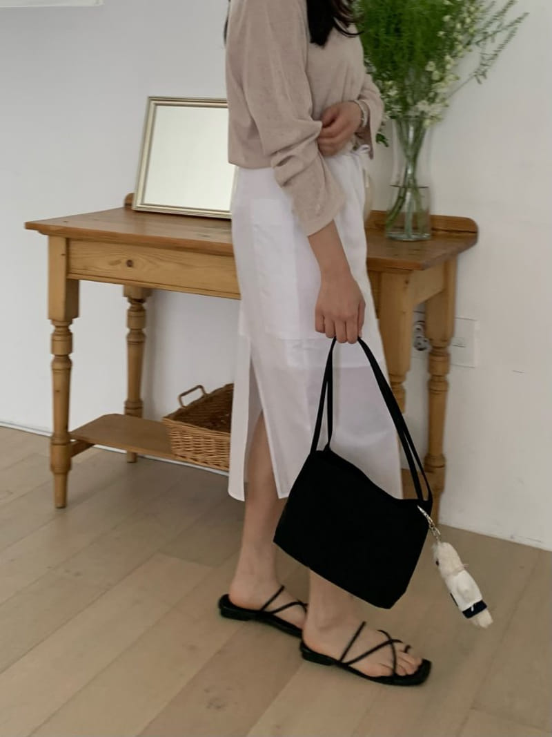 Merry pn - Korean Women Fashion - #momslook - String Skirt - 11