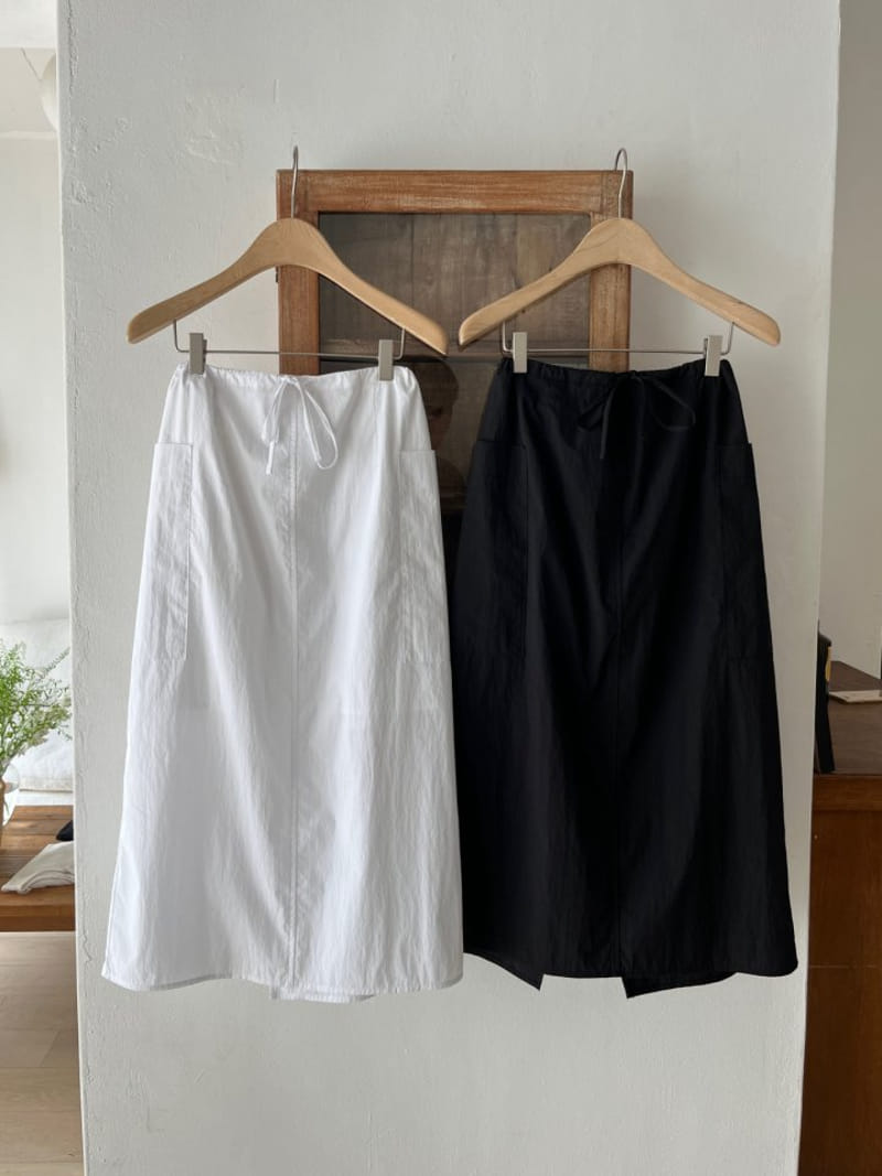 Merry pn - Korean Women Fashion - #momslook - String Skirt - 5