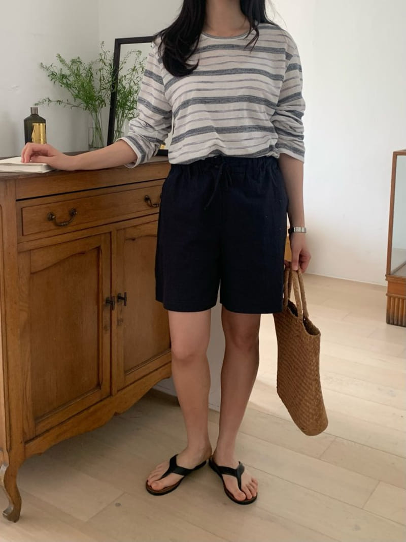 Merry pn - Korean Women Fashion - #restrostyle - Dia Tee - 3