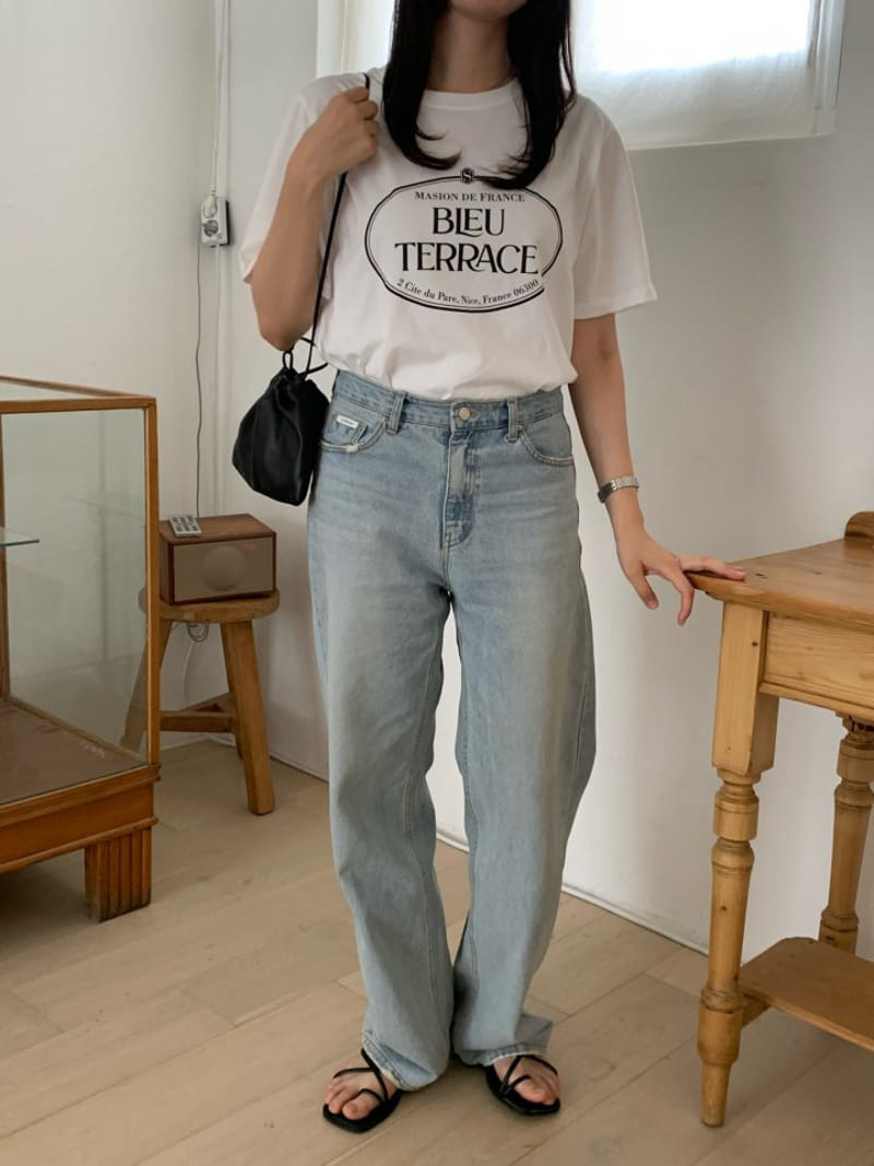 Merry pn - Korean Women Fashion - #romanticstyle - Masion Tee - 2