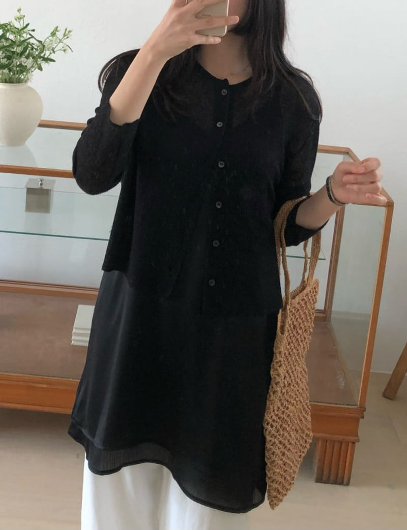Merry pn - Korean Women Fashion - #shopsmall - Route Cardigan - 8