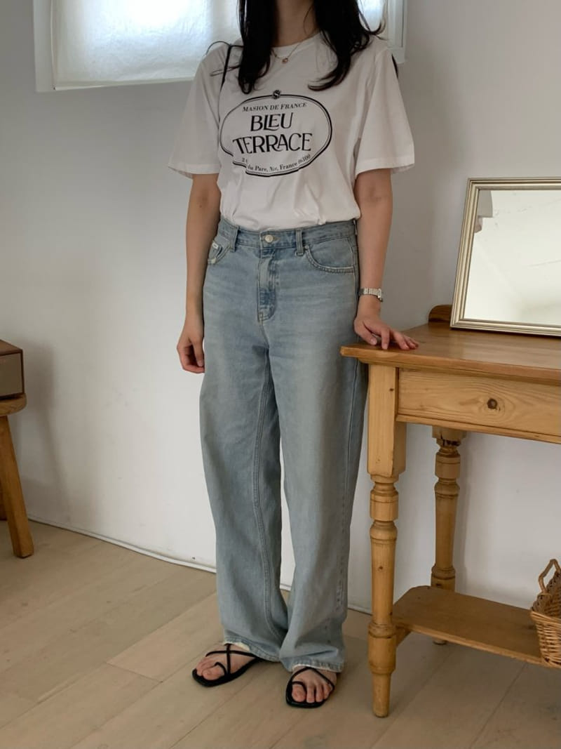 Merry pn - Korean Women Fashion - #shopsmall - Masion Tee - 3