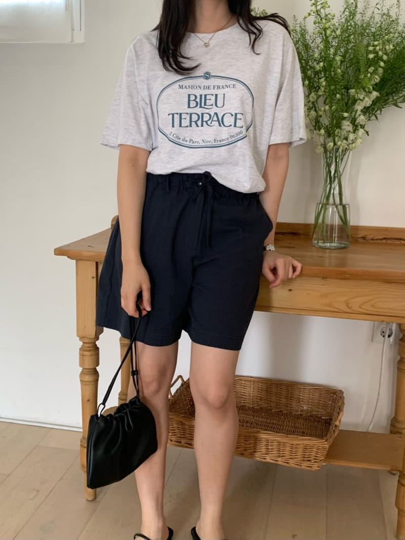 Merry pn - Korean Women Fashion - #shopsmall - Masion Tee - 4