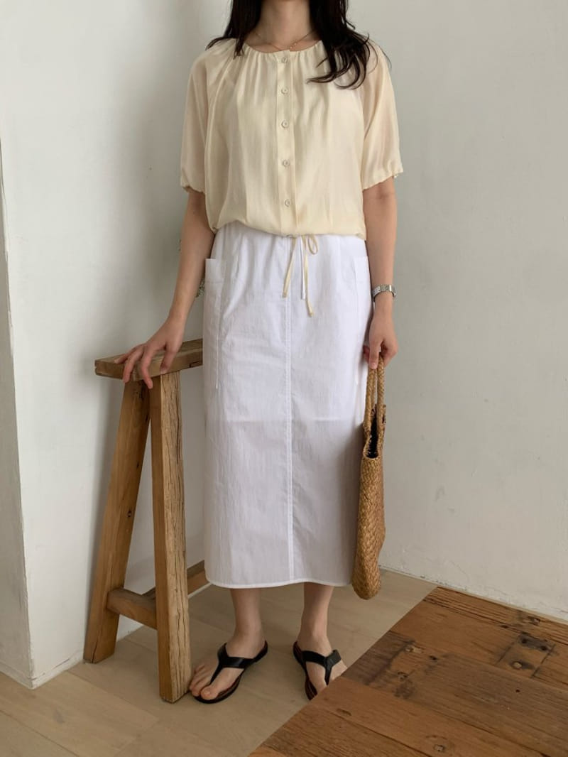 Merry pn - Korean Women Fashion - #thatsdarling - String Skirt - 3