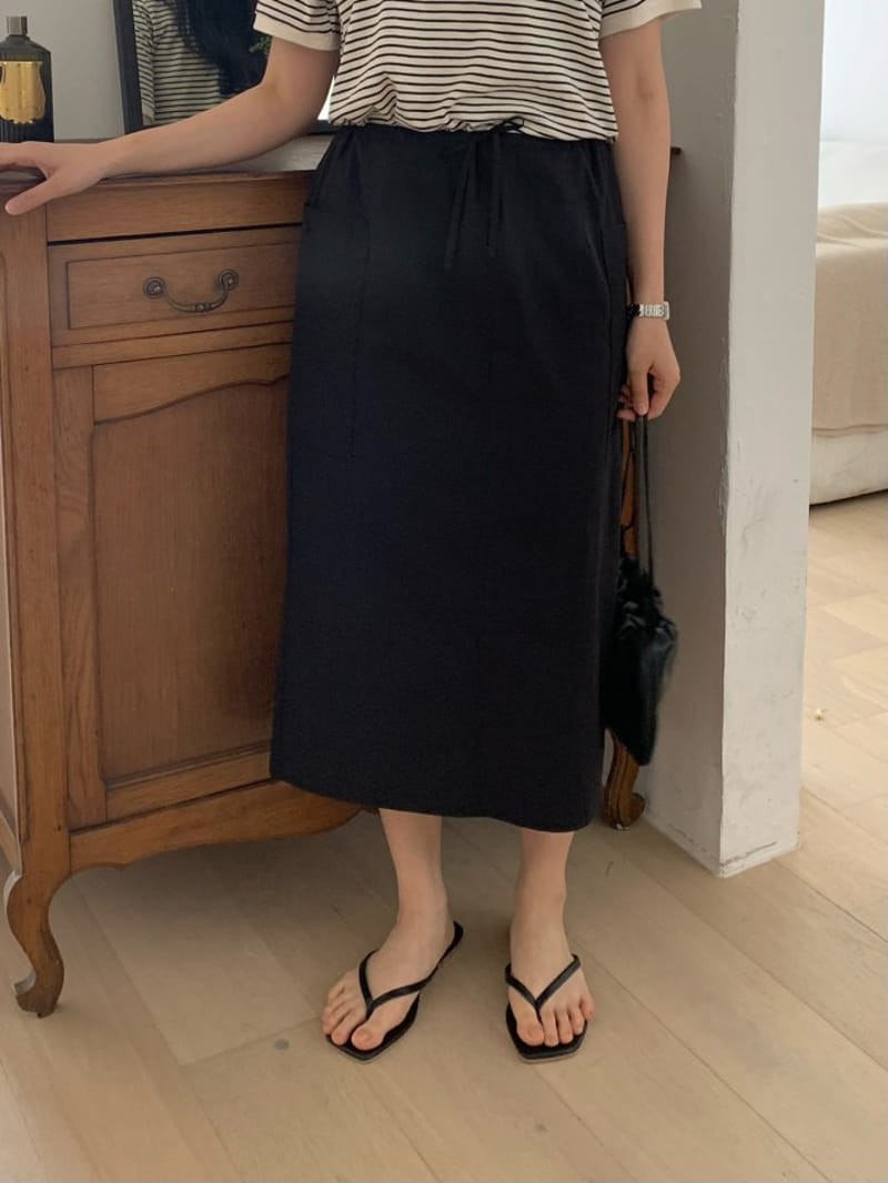 Merry pn - Korean Women Fashion - #thatsdarling - String Skirt - 4