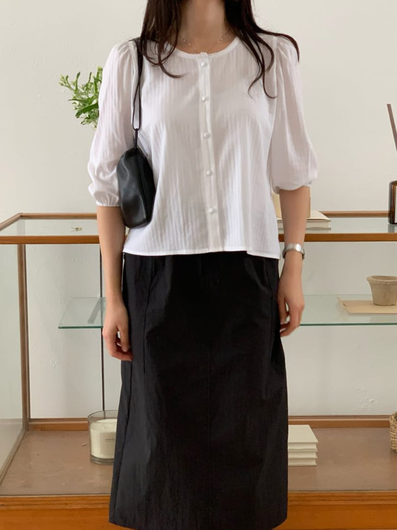 Merry pn - Korean Women Fashion - #womensfashion - Victory Blouse - 10