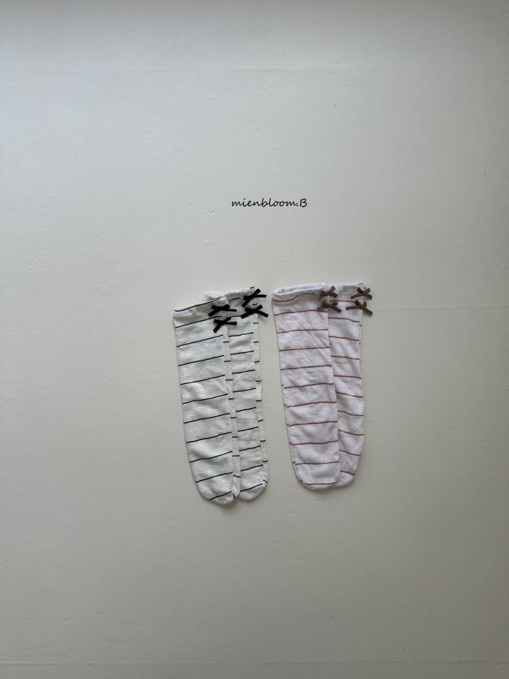 Mienbloom B - Korean Children Fashion - #designkidswear - L Socks