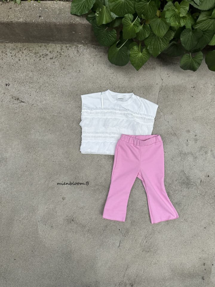 Mienbloom B - Korean Children Fashion - #toddlerclothing - Summer Boots Cut Pants - 8