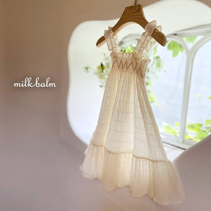 Milk Balm - Korean Children Fashion - #littlefashionista - Olla Smoking One-Piece - 5