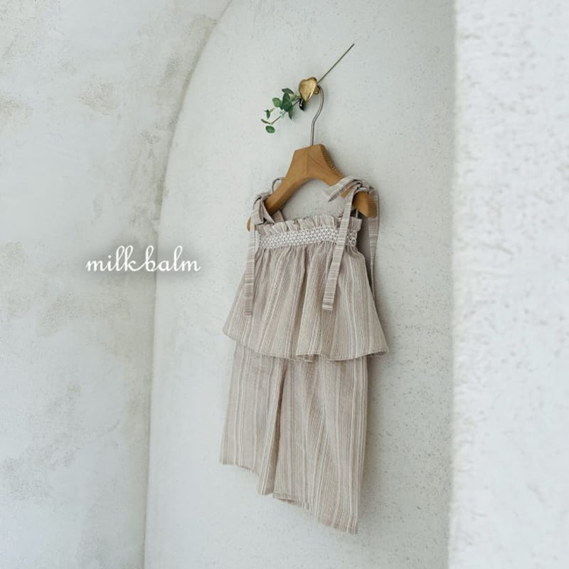 Milk Balm - Korean Children Fashion - #magicofchildhood - Palya Top Bottom Set - 7