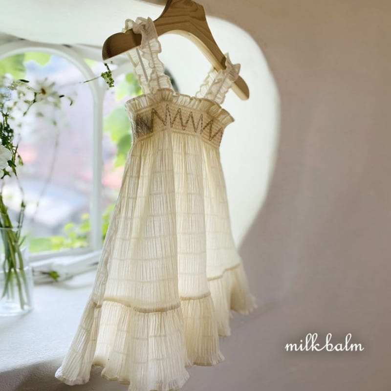 Milk Balm - Korean Children Fashion - #magicofchildhood - Olla Smoking One-Piece - 6