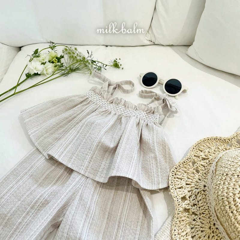 Milk Balm - Korean Children Fashion - #prettylittlegirls - Palya Top Bottom Set - 9
