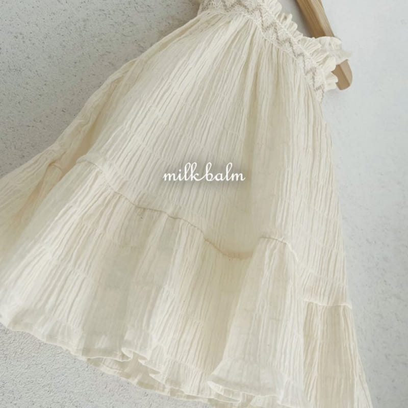 Milk Balm - Korean Children Fashion - #stylishchildhood - Olla Smoking One-Piece - 11