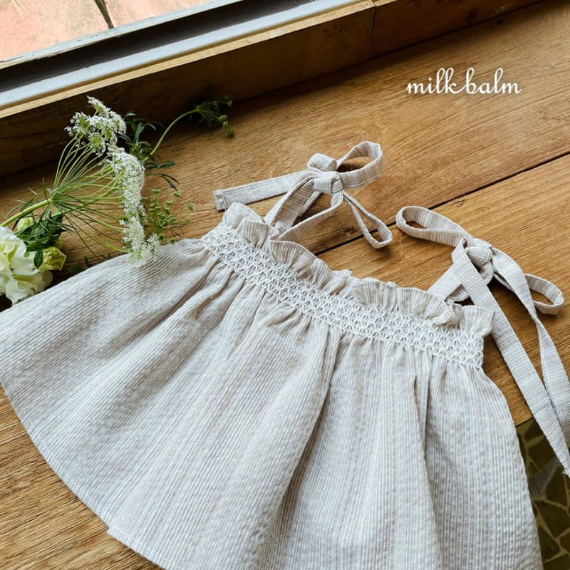 Milk Balm - Korean Children Fashion - #todddlerfashion - Palya Top Bottom Set - 10