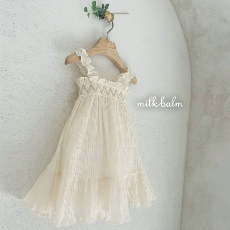 Milk Balm - Korean Children Fashion - #toddlerclothing - Olla Smoking One-Piece - 10