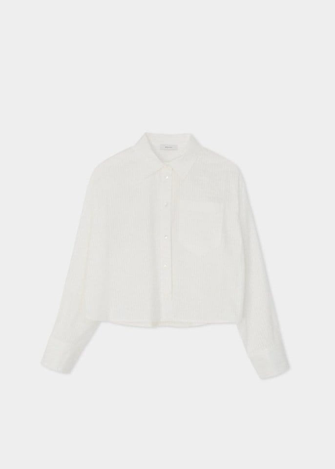 Moani - Korean Women Fashion - #womensfashion - French ST Crop Shirt - 8