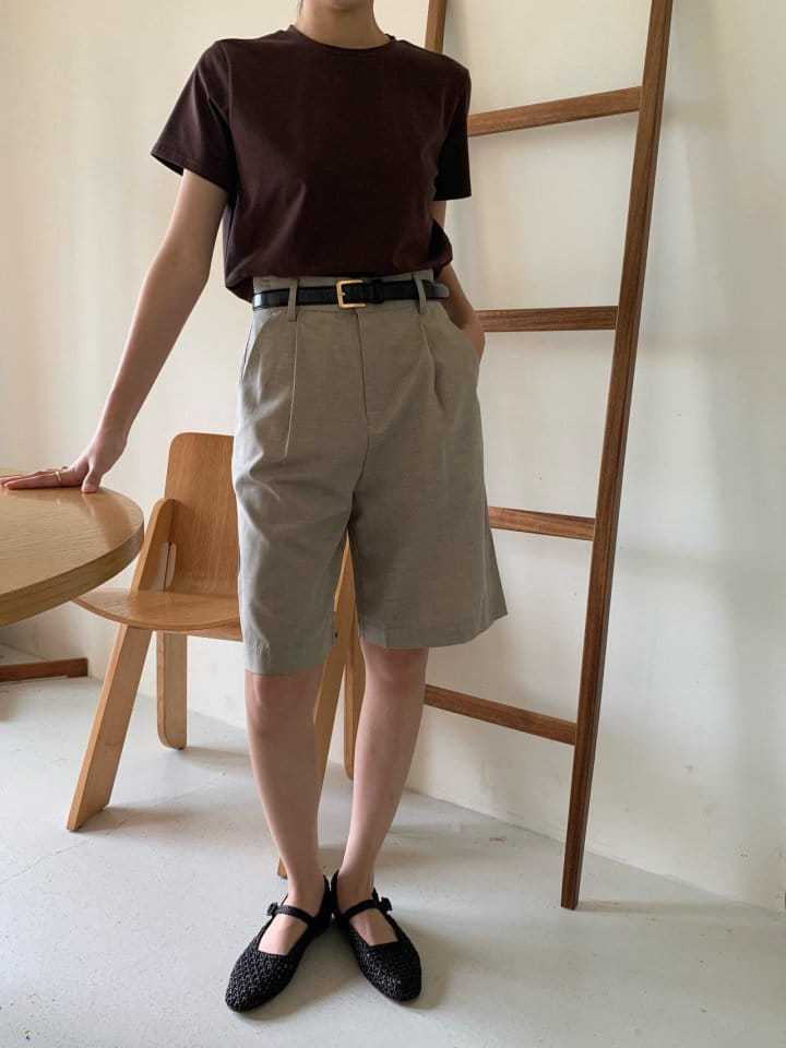 Moani - Korean Women Fashion - #momslook - Summer W Bermuda Pants - 4