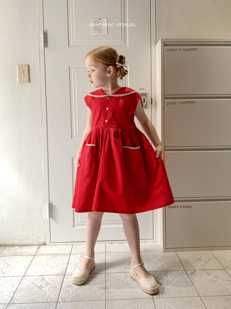 Momo Ann - Korean Children Fashion - #Kfashion4kids - Rose One-Piece - 2