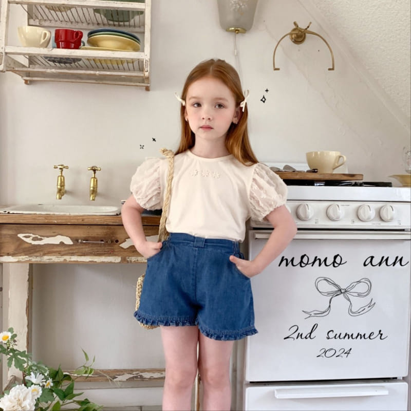 Momo Ann - Korean Children Fashion - #discoveringself - Flower Tee