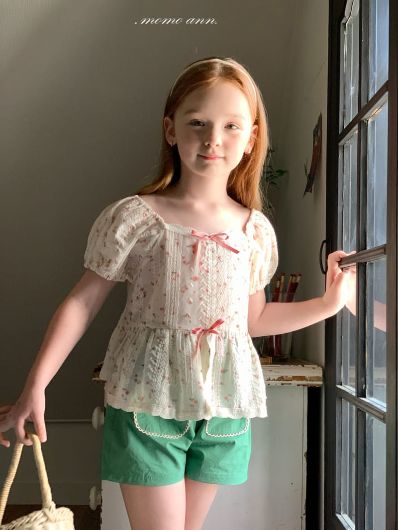 Momo Ann - Korean Children Fashion - #kidsshorts - Forming Blouse - 3