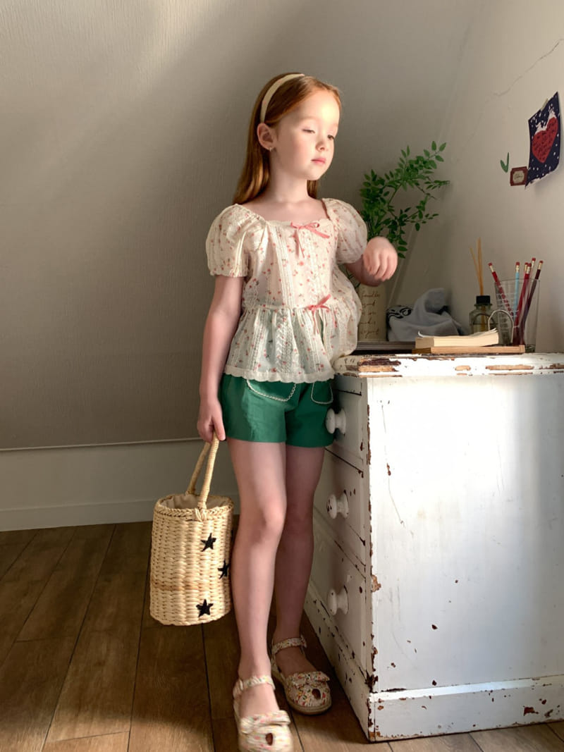 Momo Ann - Korean Children Fashion - #kidsshorts - Forming Blouse - 4