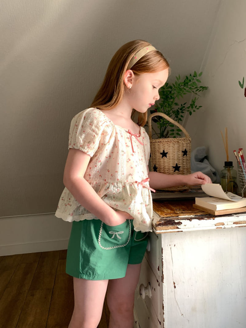 Momo Ann - Korean Children Fashion - #magicofchildhood - Peach Shorts - 5