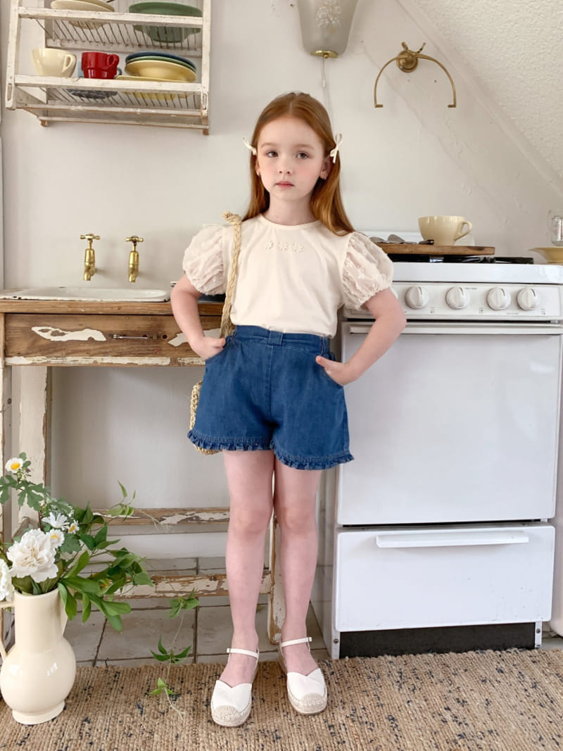Momo Ann - Korean Children Fashion - #minifashionista - Flower Tee - 9