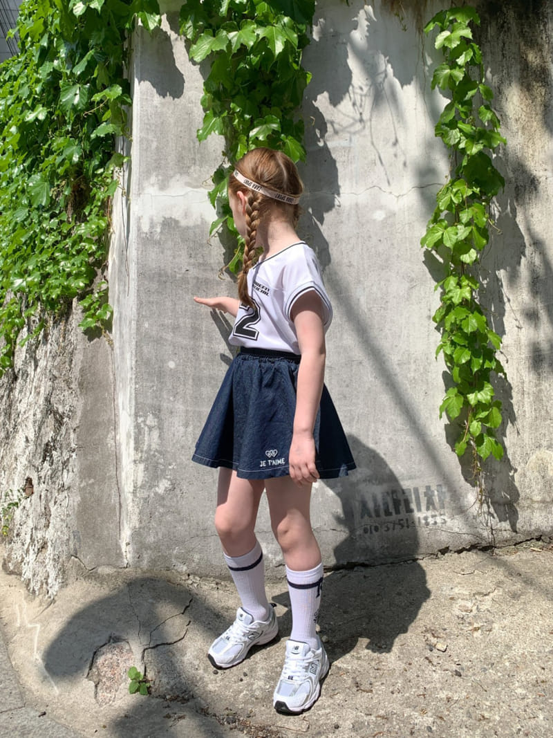 Momo Ann - Korean Children Fashion - #minifashionista - Mesh Tee - 2