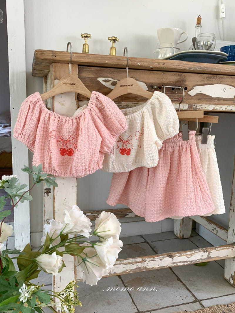 Momo Ann - Korean Children Fashion - #prettylittlegirls - Winkle Top Bottom SET