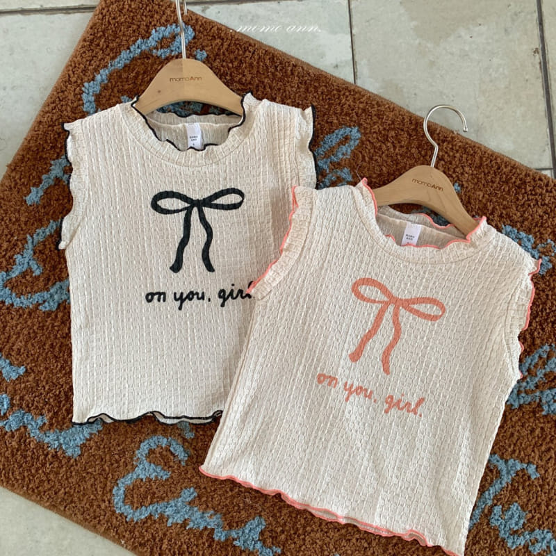 Momo Ann - Korean Children Fashion - #stylishchildhood - Onew Sleeveless Tee - 5