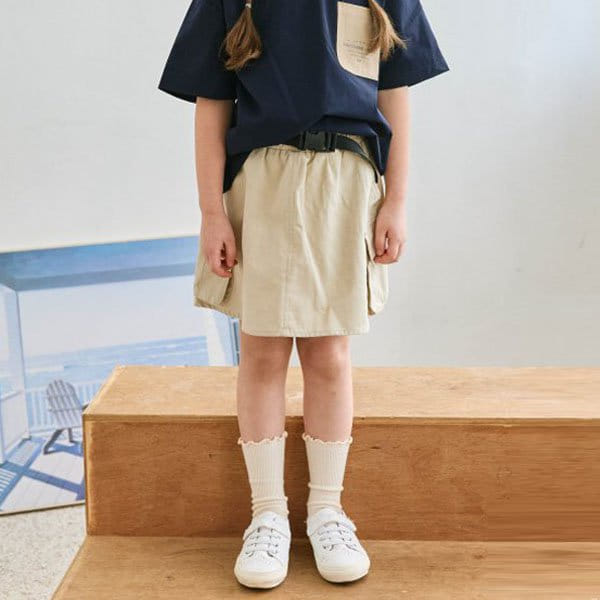 Monjello - Korean Children Fashion - #stylishchildhood - Mountain Pocket Skirt
