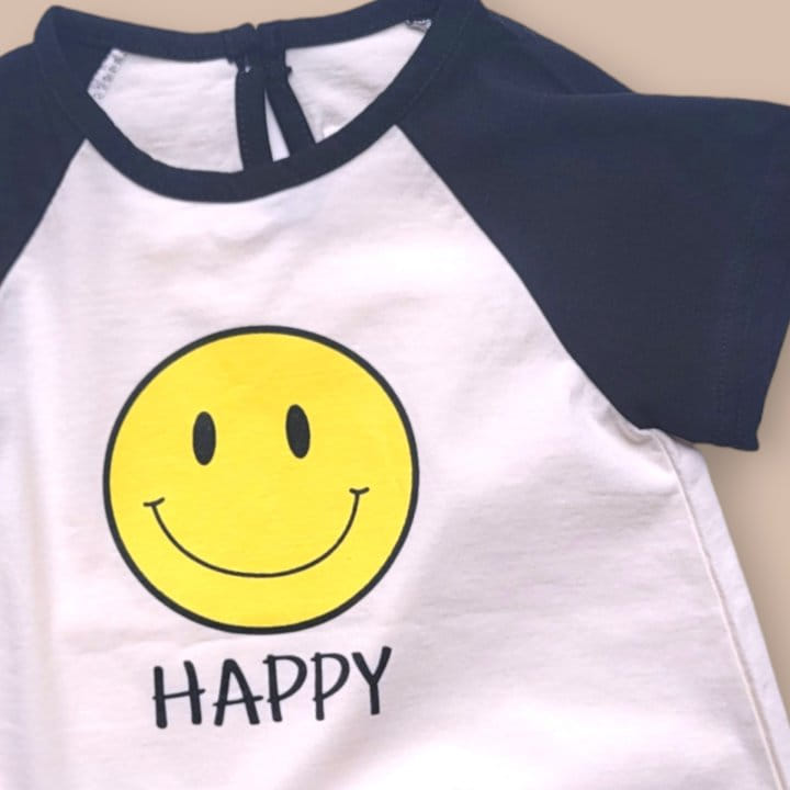 Moran - Korean Baby Fashion - #onlinebabyshop - Smile Body Suit - 6