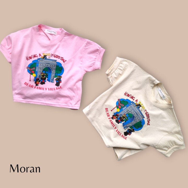 Moran - Korean Children Fashion - #Kfashion4kids - Family Bear Tee
