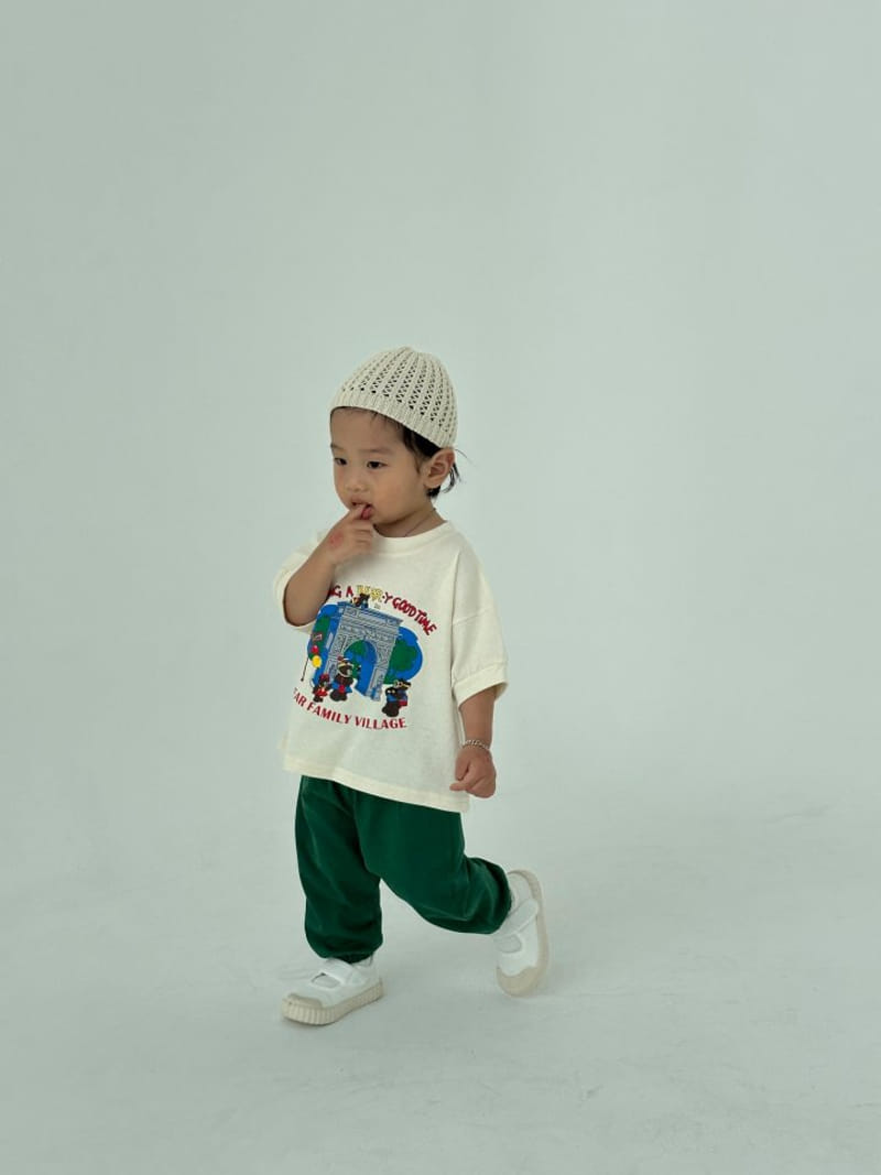 Moran - Korean Children Fashion - #childofig - Family Bear Tee - 9