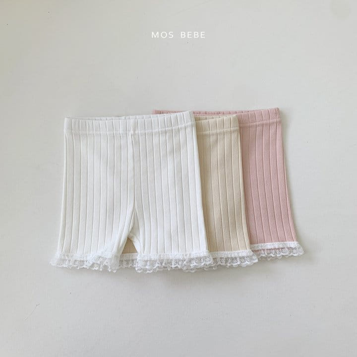 Mos Bebe - Korean Baby Fashion - #babyboutiqueclothing - Pastel Half Leggings