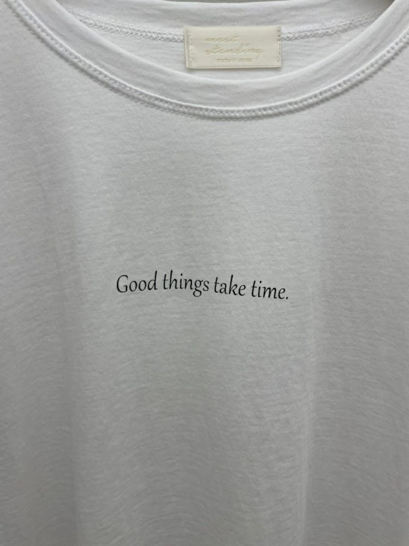 Most - Korean Women Fashion - #vintagekidsstyle - Good Thing Tee - 4