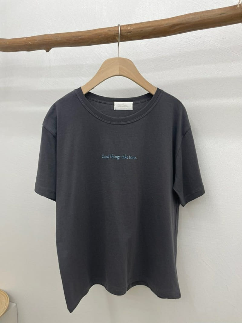 Most - Korean Women Fashion - #restrostyle - Good Thing Tee - 5