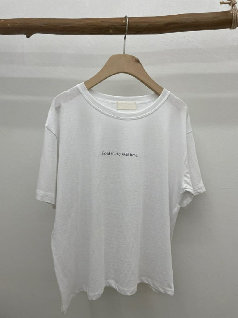 Most - Korean Women Fashion - #vintagekidsstyle - Good Thing Tee - 3