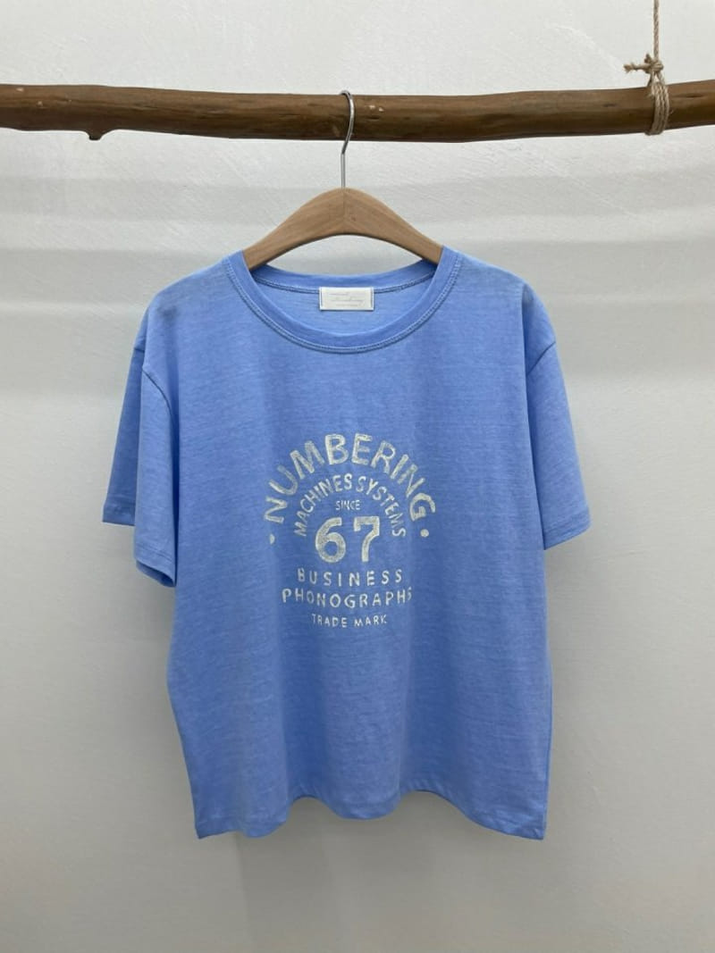 Most - Korean Women Fashion - #womensfashion - Numbering Tee - 2