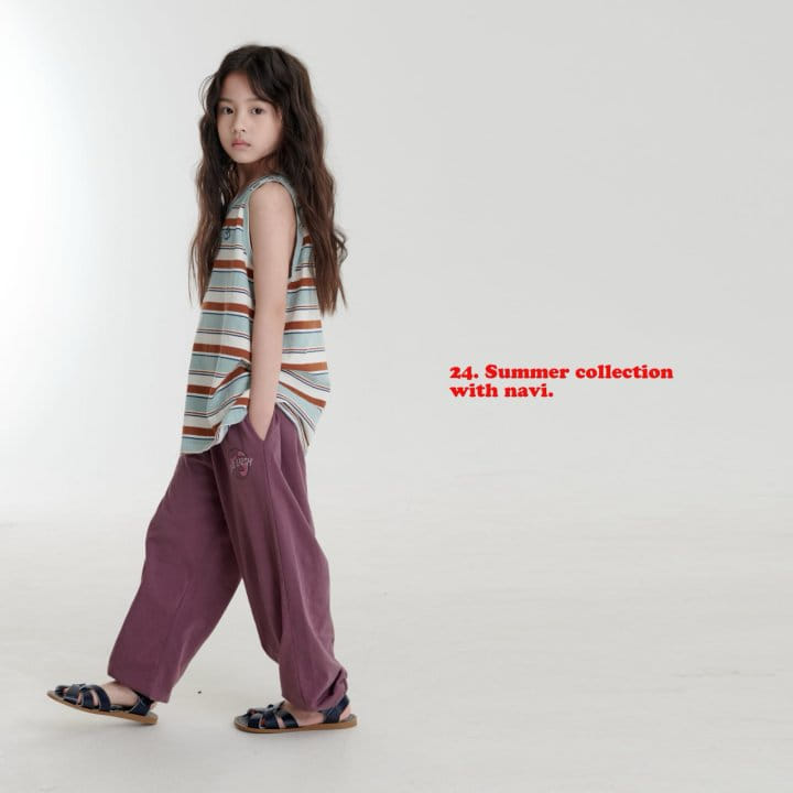 Navi - Korean Children Fashion - #discoveringself - Butter Sleeveless Tee