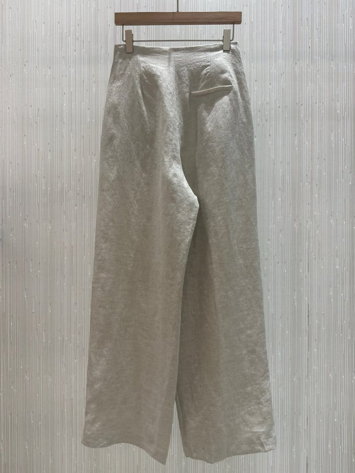 Neroli36 - Korean Women Fashion - #momslook - H Natural Slacks - 3