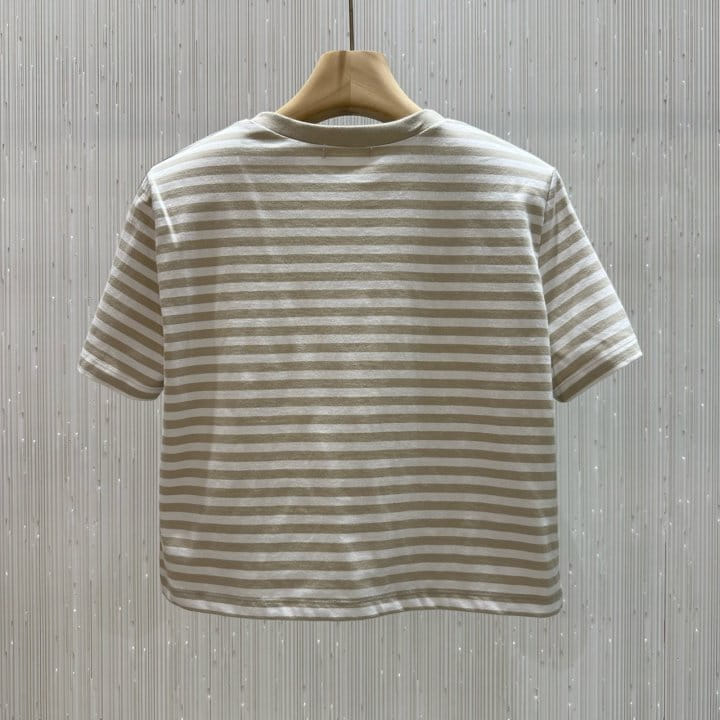 Neroli36 - Korean Women Fashion - #restrostyle - Dalli Crop Tee - 3
