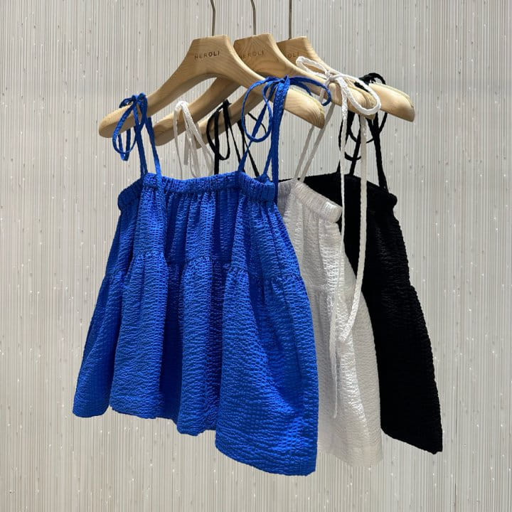 Neroli36 - Korean Women Fashion - #vintageinspired - Niel Sleeveless Blouse