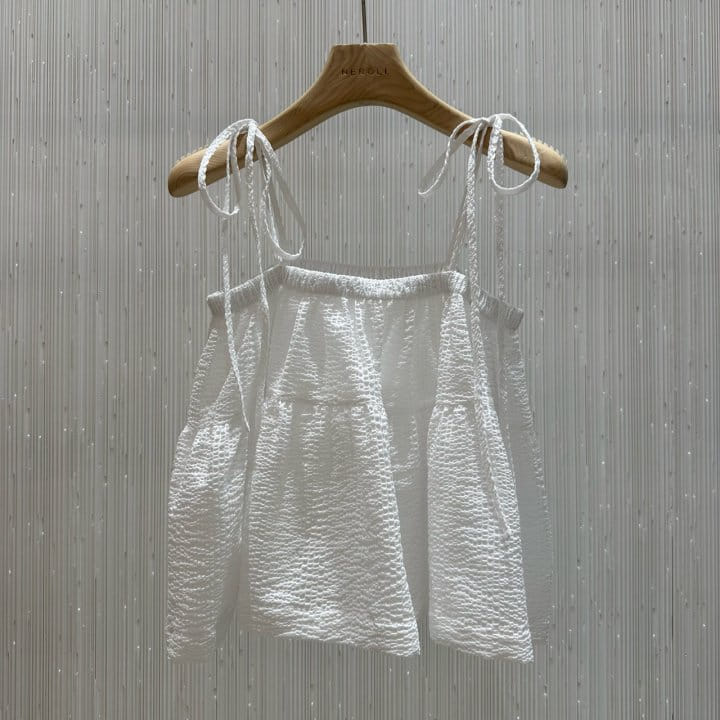 Neroli36 - Korean Women Fashion - #vintagekidsstyle - Niel Sleeveless Blouse - 2