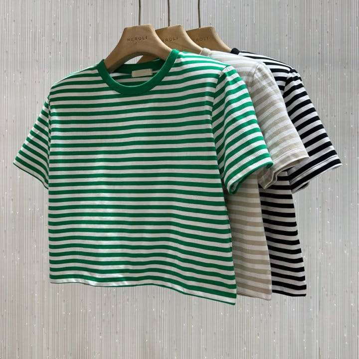 Neroli36 - Korean Women Fashion - #vintagekidsstyle - Dalli Crop Tee
