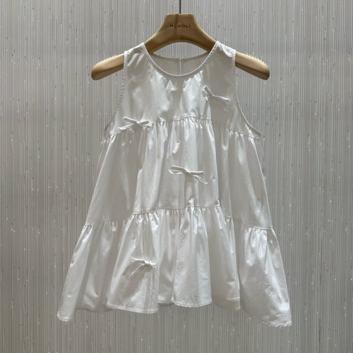 Neroli36 - Korean Women Fashion - #womensfashion - Ribbon Kan Kan Blouse - 2