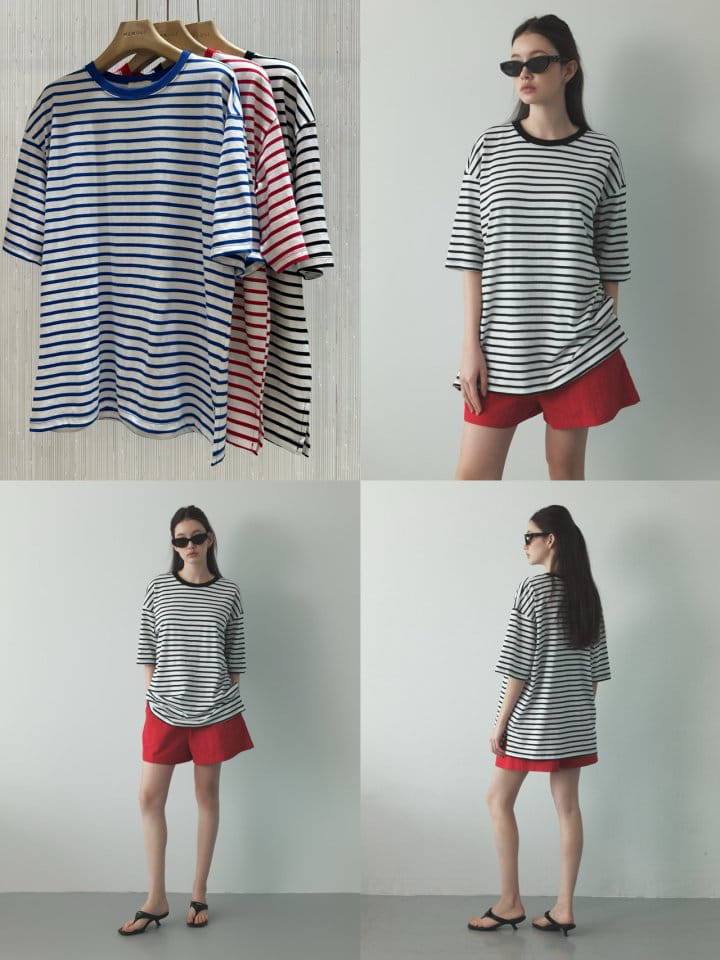 Neroli36 - Korean Women Fashion - #momslook - H Mission ST Tee - 4